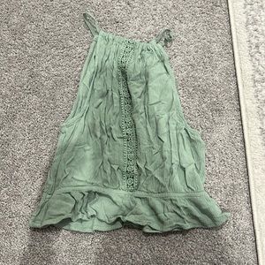 Divided by H&M Green Tank Too Size S